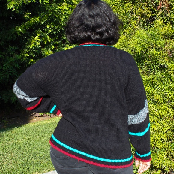 super Ugly holiday sweater! ⚡️⭐️🌈 - Picture 4 of 4